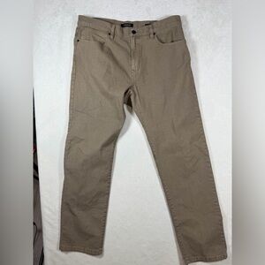 PROOF Huckberry 36W 32L 365 Cotton Canvas Straight-Leg Pants Outdoor Tan